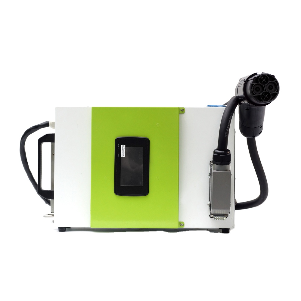 Portable Dc Fast Charger 20Kw Ccs2 - Tragbare Mobile Elektrofahrzeug-Ladestation 20KW GBT CCS2