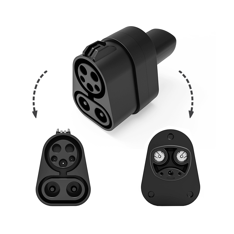 Ccs2 To Ccs1 Fast Charge Adapter 250Kw - # 250-kW-EV-Stecker DC-Schnellladeadapter CCS2 zu CCS1