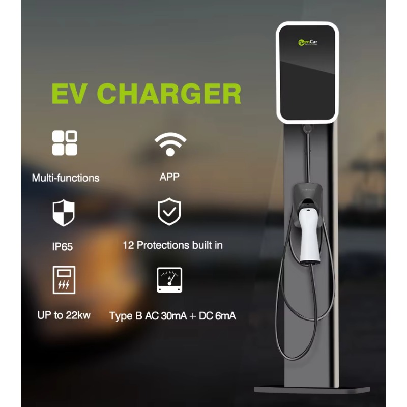 7kW 11kW AC EV-Ladestation Typ – 22Kw Wallbox Type 2 Ocpp Rfid Bewertung und Preis