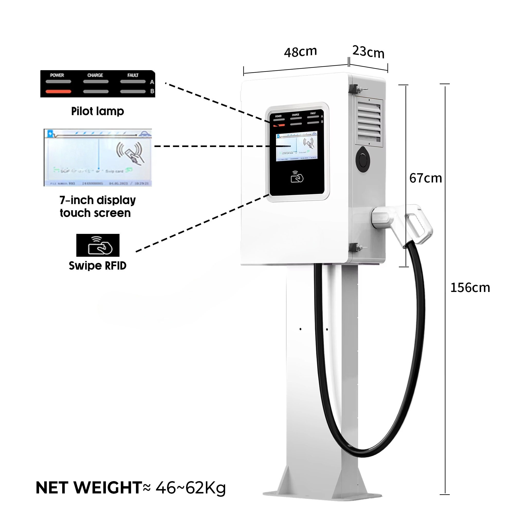 2026 Wallbox CCS2 30kW Kommerz – Dc Fast Charger 30Kw Wallbox Commercial Bewertung und Preis