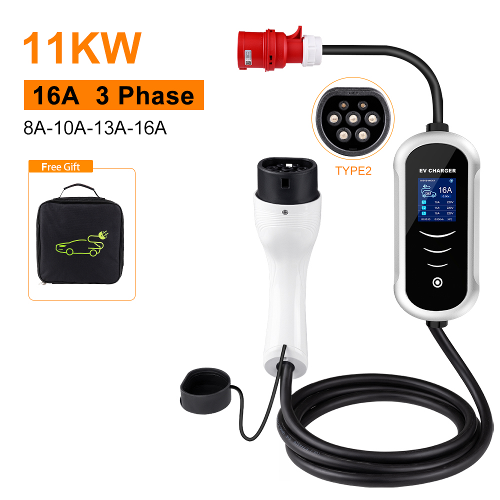 IPENGEN Typ 2 tragbares EV-Lad – Portable Ev Charger 32A Type 2 Cee Plug Bewertung und Preis