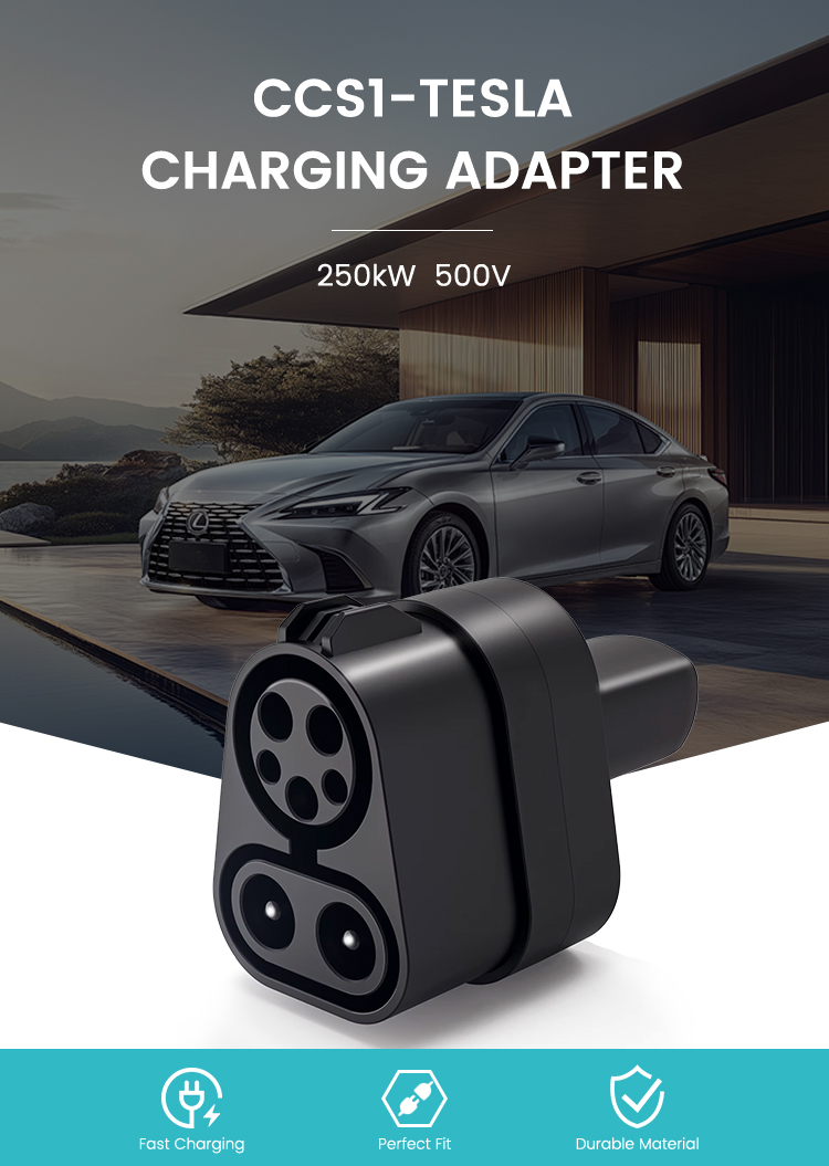 # 250-kW-EV-Stecker DC-Schnell – Ccs2 To Ccs1 Fast Charge Adapter 250Kw Bewertung und Preis