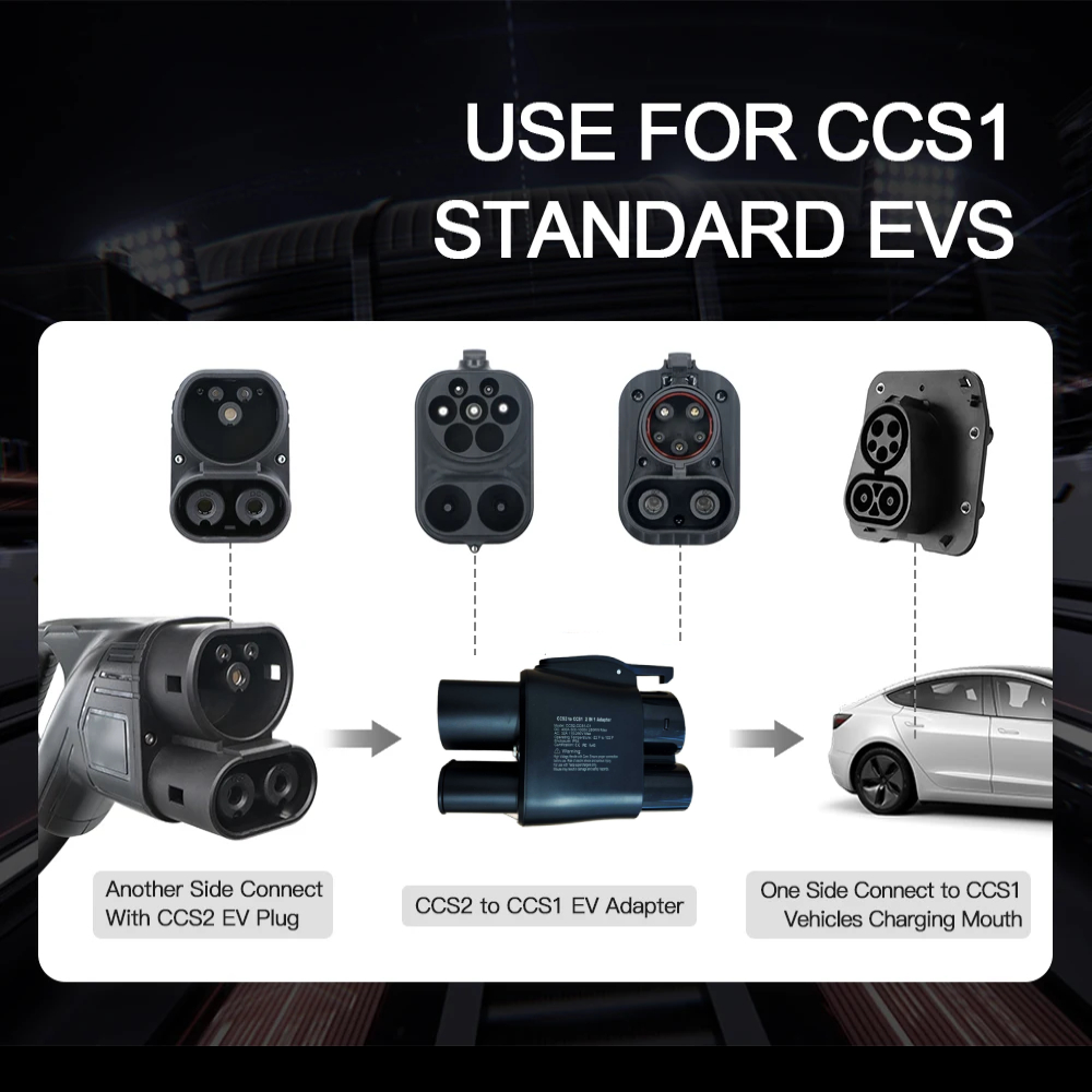 EV-Adapter CCS2 zu CCS1 DC AC  – Ccs2 To Ccs1 Fast Charge Adapter 250Kw Bewertung und Preis
