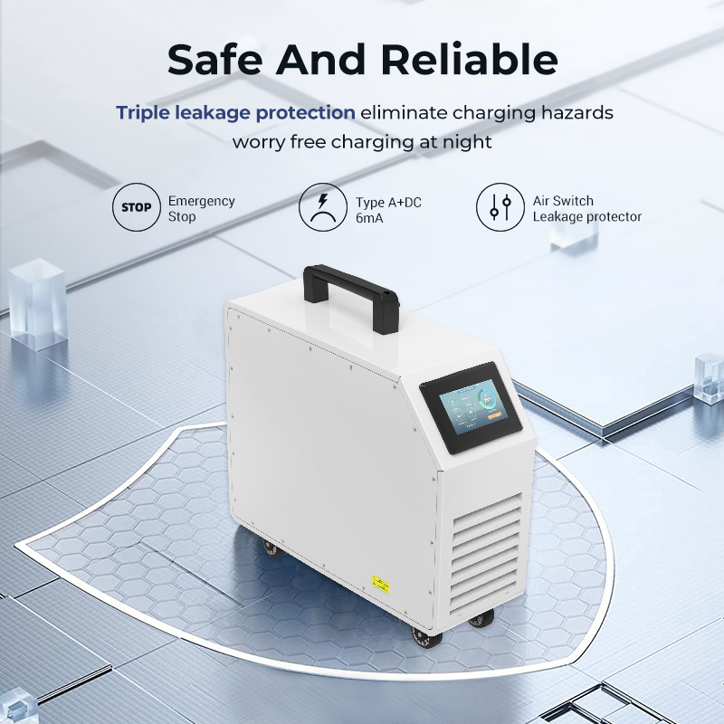 20kW Mobile Ladestation Schnel – Portable Dc Fast Charger 20Kw Ccs2 Bewertung und Preis