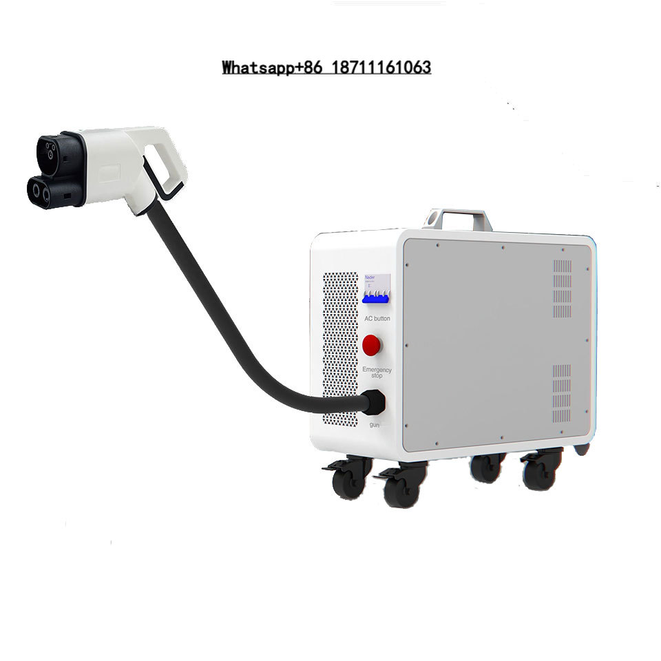 Mobiles EV-Ladegerät Einzelnes – Portable Dc Fast Charger 20Kw Ccs2 Bewertung und Preis