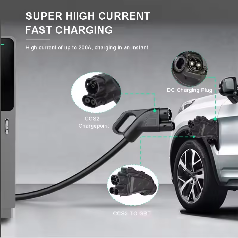 EV DC Ladegerät 200A 250A 1000 – Gb/T To Ccs2 200A Fast Charging Adapter Bewertung und Preis